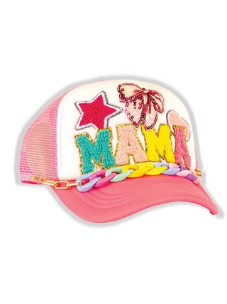 Mama Hat with Chunky Chain