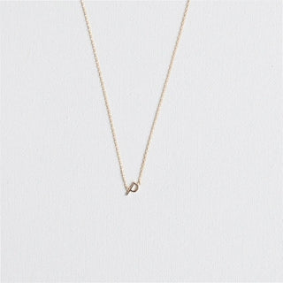 Michelle McDowell Initial Necklace in Gold