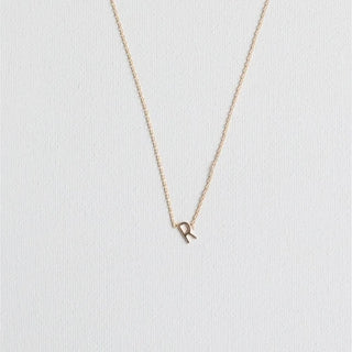 Michelle McDowell Initial Necklace in Gold