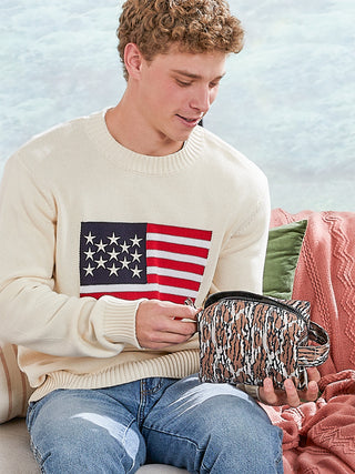 Simply Southern Men's Travel Case-Trail Camo