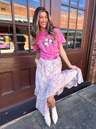 Blossom Boot Graphic Tee