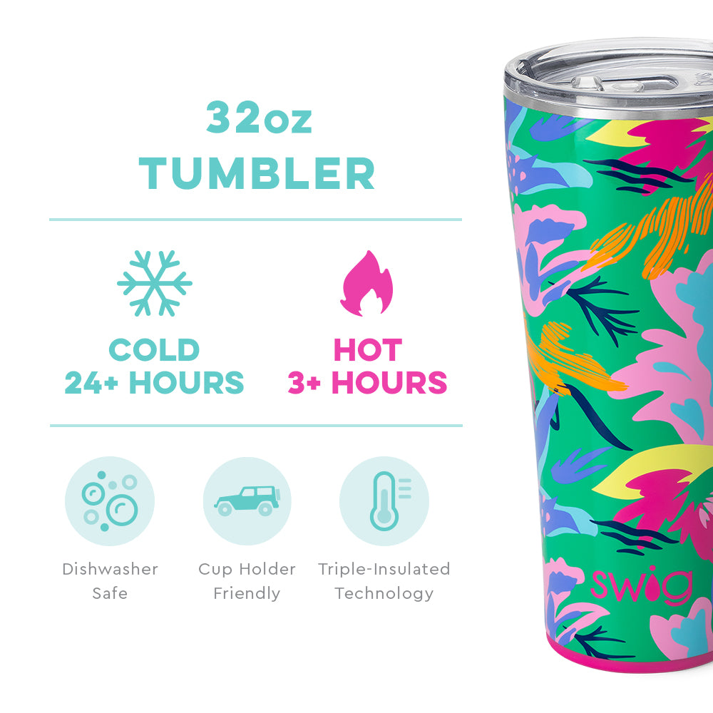 Paradise 32 oz Swig Tumbler – Calligraphy Creations In KY