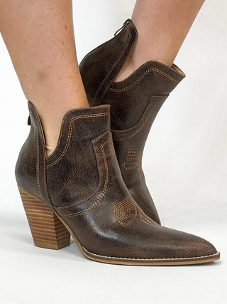 Corky's Espresso Crinkle Smoke Show Boots