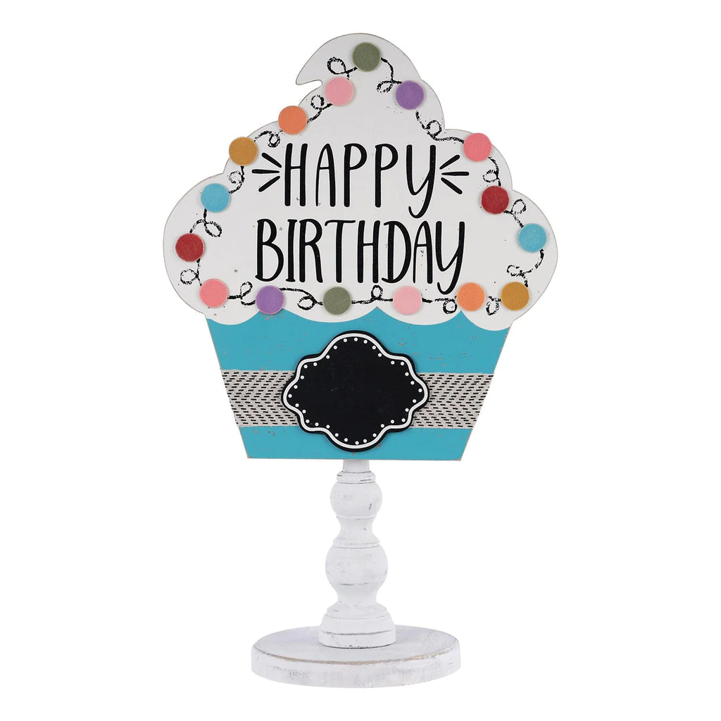 Happy Birthday Cupcake Topper Blu Lily Boutique