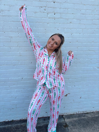 Nutcracker Magic Ruffle Pajama Set