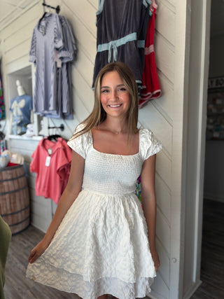 Simply Southern Dainty White Dress