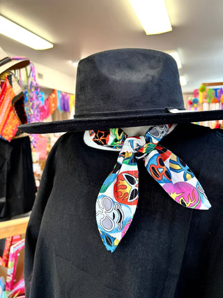 Mexican Wrestler "Luchador" Ascot Scarf