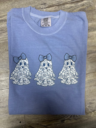 Girly Ghost Trio Comfort Colors Tee