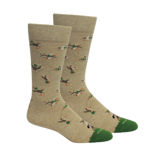 1984 (Duck Hunt) Socks: Oatmeal