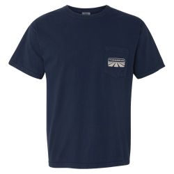 Turnrows Windmill Tee: Navy