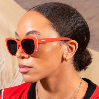 Goodr TIES CHERRY STEM WITH TONGUE Sunglasses