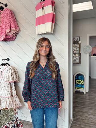 Mary Square Top Aria Second Glance Pink