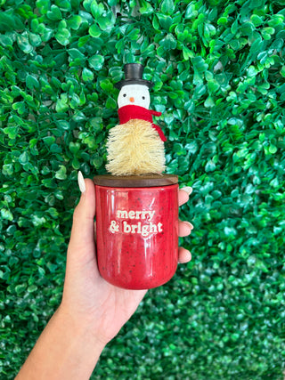 Mud Pie Holiday Topper Candles (4 Styles)