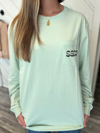 Southern Shirt Company Floral Fetch Tee - Cool Mint