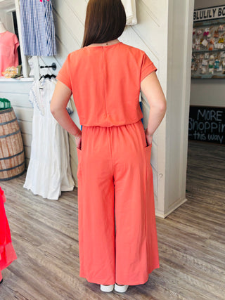 Coastal Breeze Wide Leg Jumpsuit
