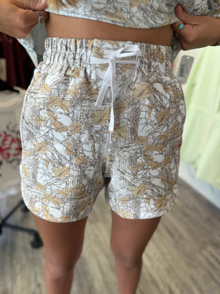 Simply Southern Laney Camo Lounge Shorts