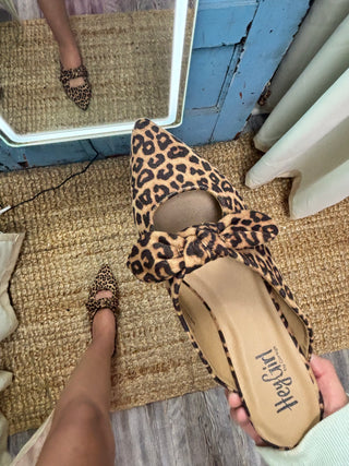 Corky's Leopard Knotty But Nice Mules