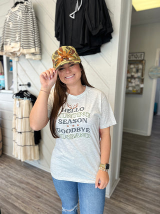 Hello Hunting Season Graphic Tee