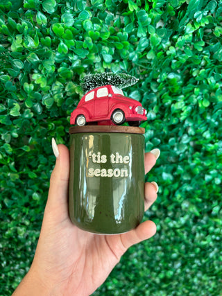 Mud Pie Holiday Topper Candles (4 Styles)