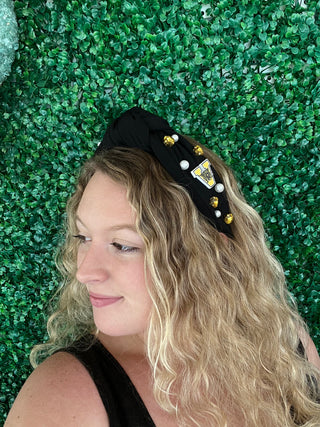 Let's Go Wildcats Custom Logo Headband