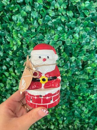 Mud Pie SINGING LIGHT-UP SANTA SITTER