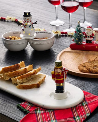 Mud Pie Nutcracker Light Up Sitter