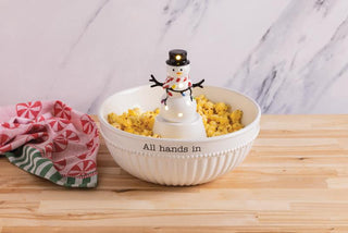 Mud Pie Snowman Light Up Sitter