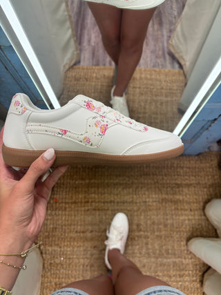 Blossom Belle Lace-Up Sneakers