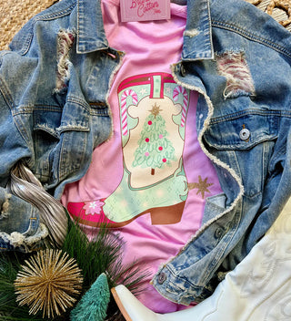 Christmas Boots Graphic Tee