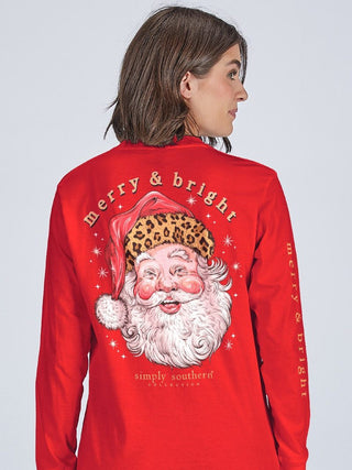 Simply Southern Merry & Bright Long Sleeve Graphic Tee