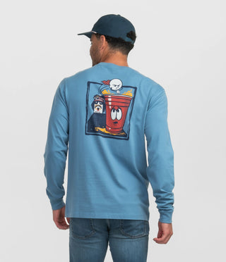 Southern Shirt Company Last Cup Standing Nautical Blue