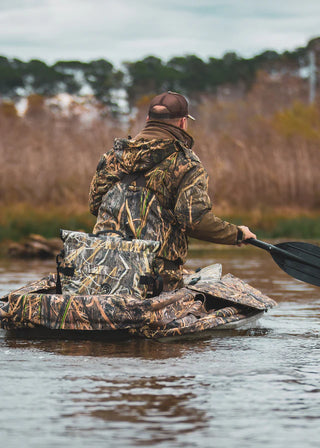 Mossy Oak - Auto-Sealing, Waterproof, Floating, Scent Proof Day-Pack in Shadow Grass Habitat