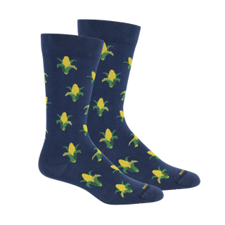 Maize (Corn) Socks: Insignia Blue