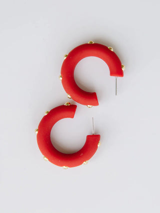 Michelle McDowell Candace Medium Hoop Earrings