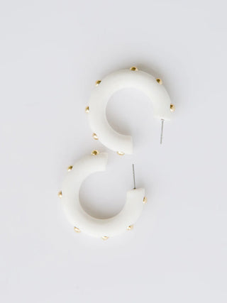 Michelle McDowell Candace Medium Hoop Earrings