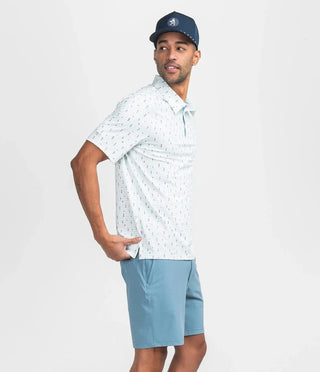 Southern Shirt Company Fore The Best Printed Polo - Fore The Best