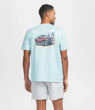 Southern Shirt Company Swell Ride Tee - Aquamarine