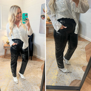 Sassy Leather Pants