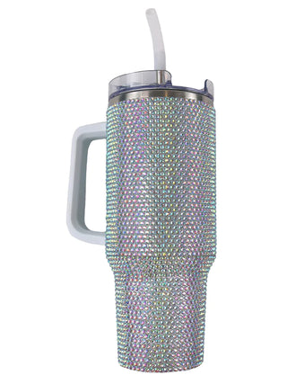 Simply Southern Sequin Silver 40 oz Tumbler