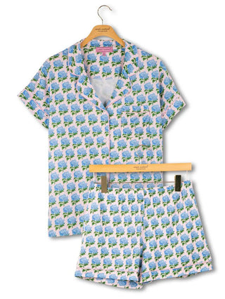 Simply Southern Button Up Pajama Set Hydrangea