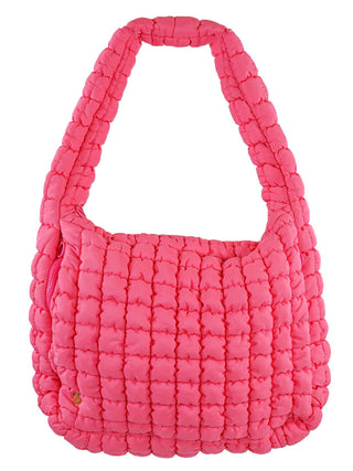 Simply Southern Puff Hobo Bag in Pink