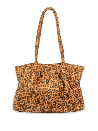 Simply Southern Aubrey Suede Bag in Leopard
