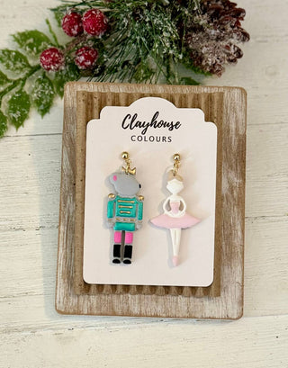 Nutcracker Earrings : Nutcracker/ Mouse King