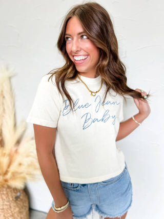 Blue Jean Baby Graphic Tee