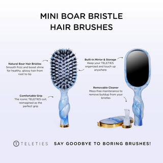 Teleties Mini Boar Brush | Tide & True