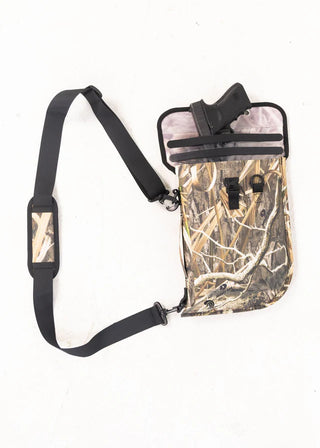 Mossy Oak - Auto-Sealing, Waterproof, Floating, Scent Proof Universal Utility Dry Bag in Shadow Grass Habitat