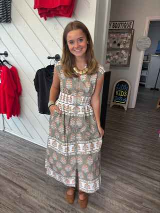 Simply Southern Ivy Front Zip Dress