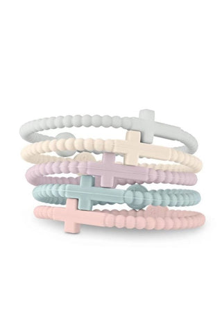 Soft Serenity Faith Bracelet Set
