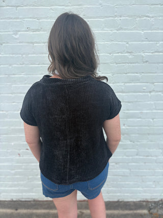 Midnight Cozy Chenille Sweater
