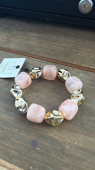 Rose Luxe Bead Bracelet